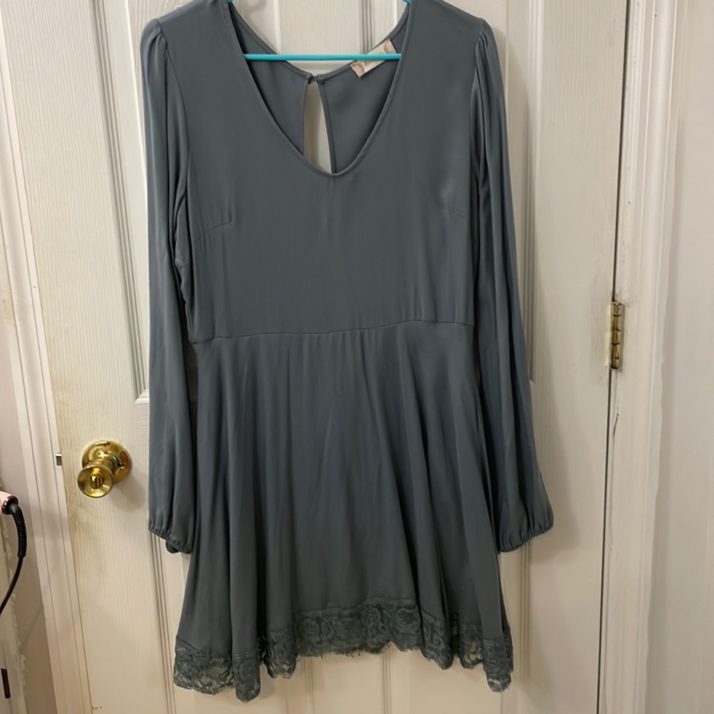 Slate Blue Dress